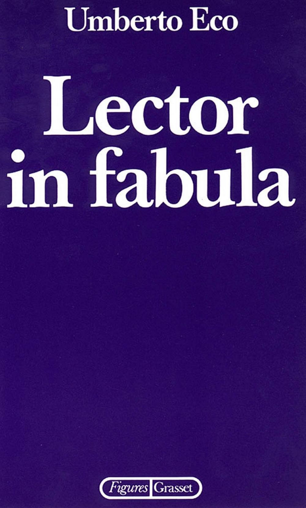 Big bigCover of Lector in fabula