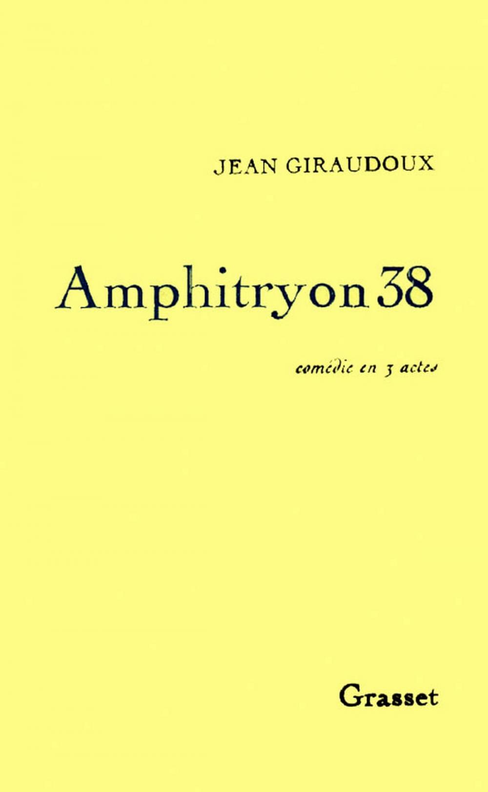 Big bigCover of Amphitryon 38