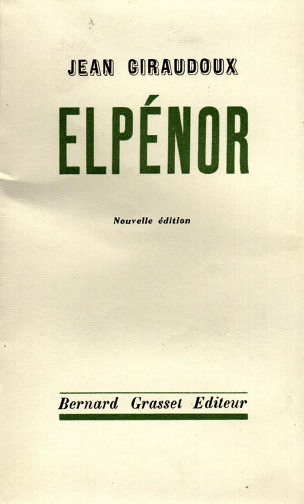 Big bigCover of Elpénor