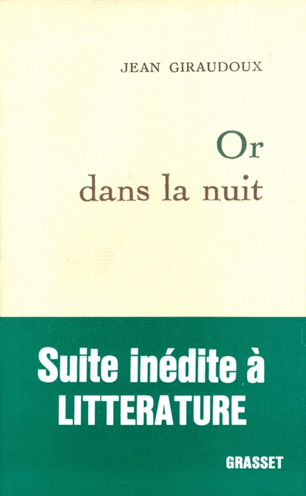 Big bigCover of Or dans la nuit