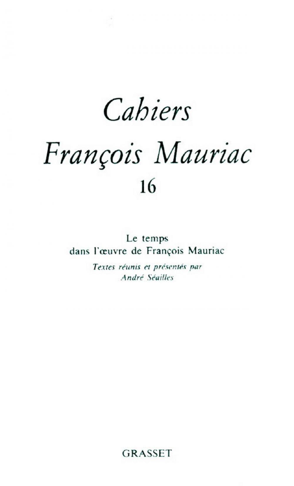 Big bigCover of Cahiers numéro 16 (1989)