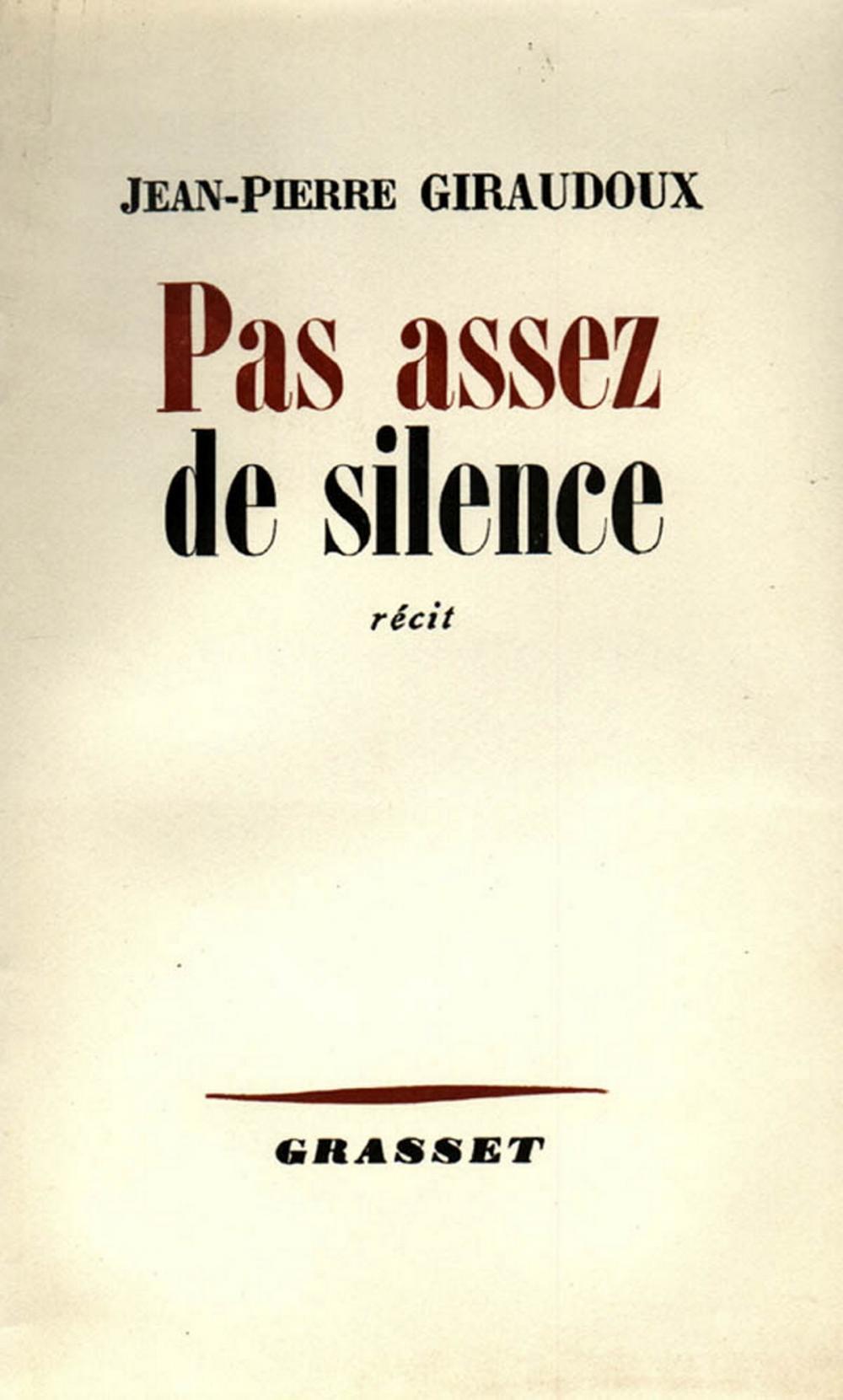 Big bigCover of Pas assez de silence