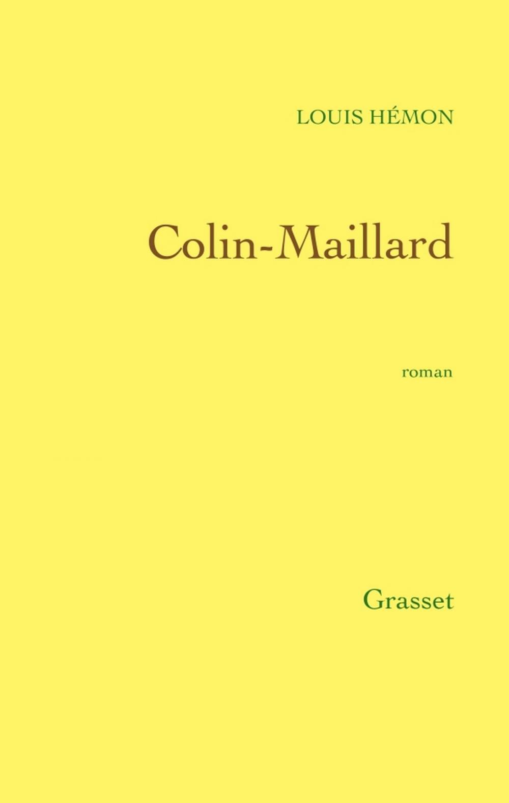 Big bigCover of Colin-Maillard