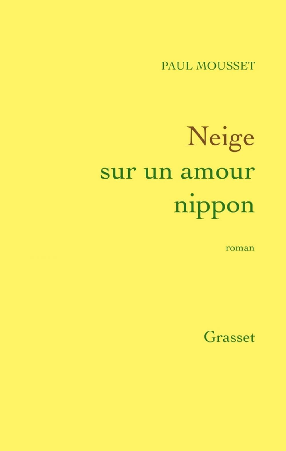 Big bigCover of Neige sur un amour nippon