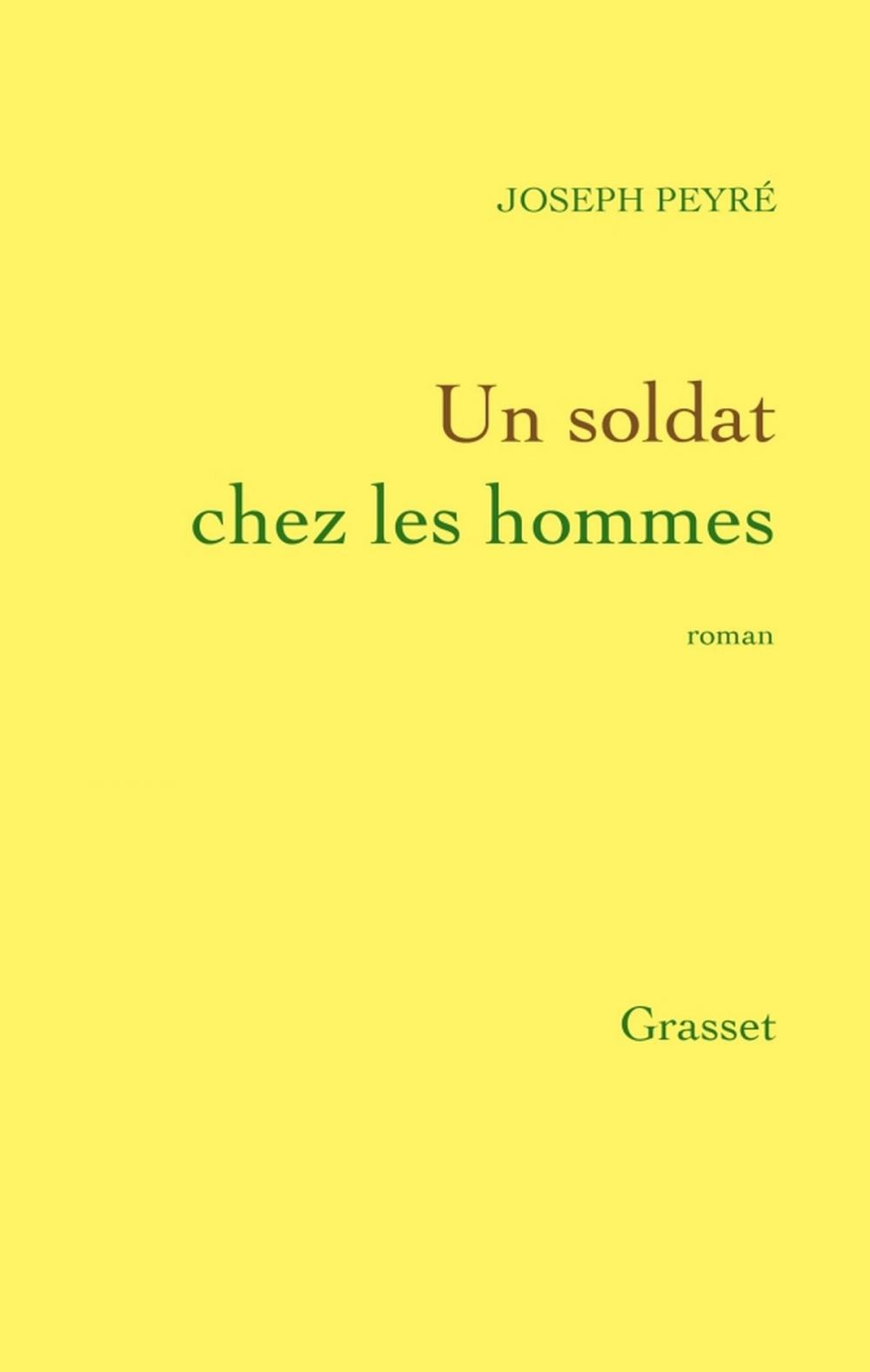 Big bigCover of Un soldat chez les hommes