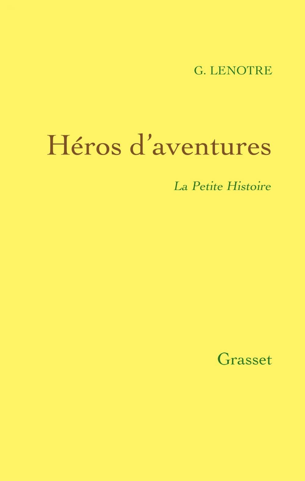 Big bigCover of Héros d'aventures