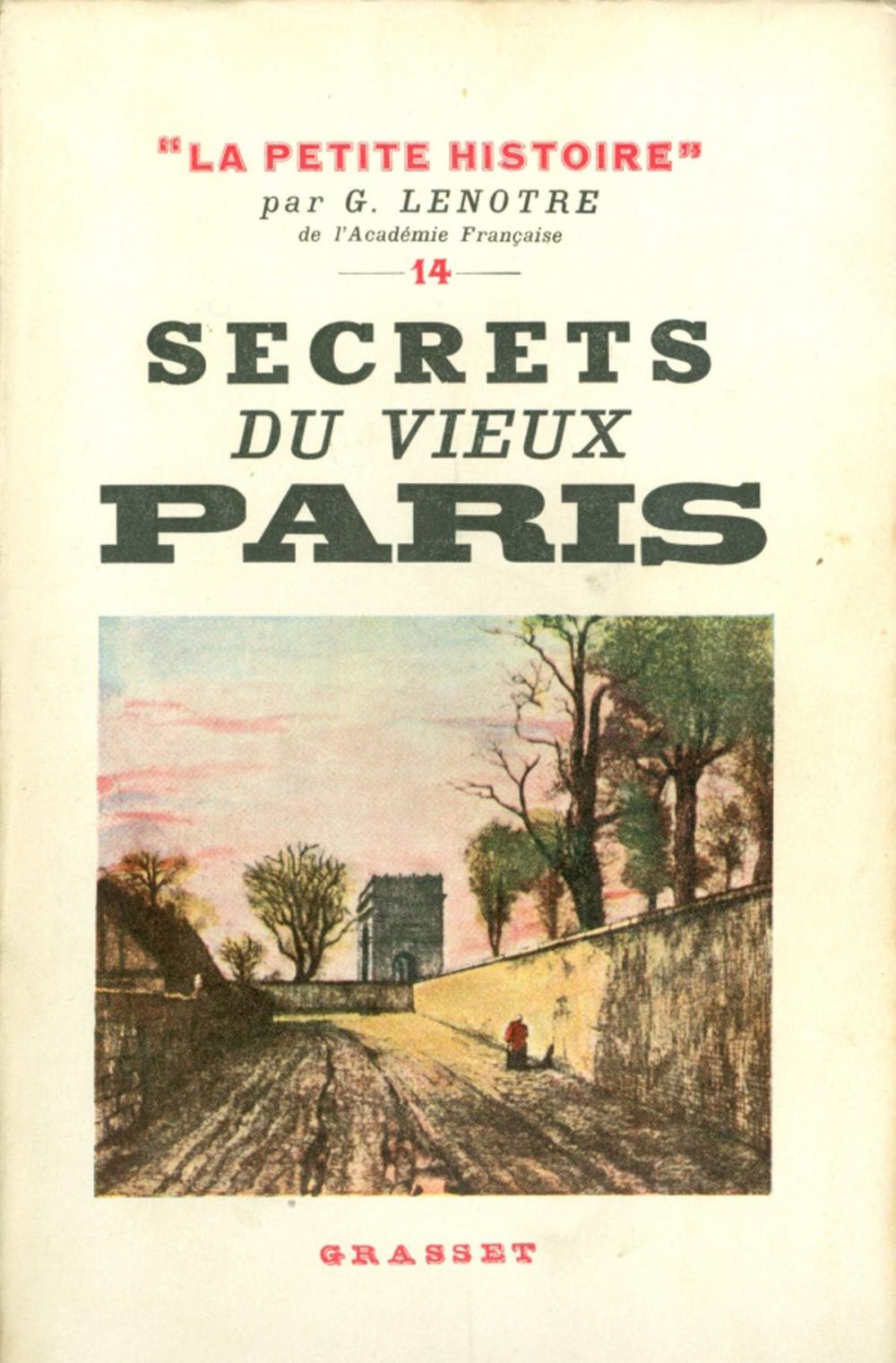 Big bigCover of Secrets du vieux Paris