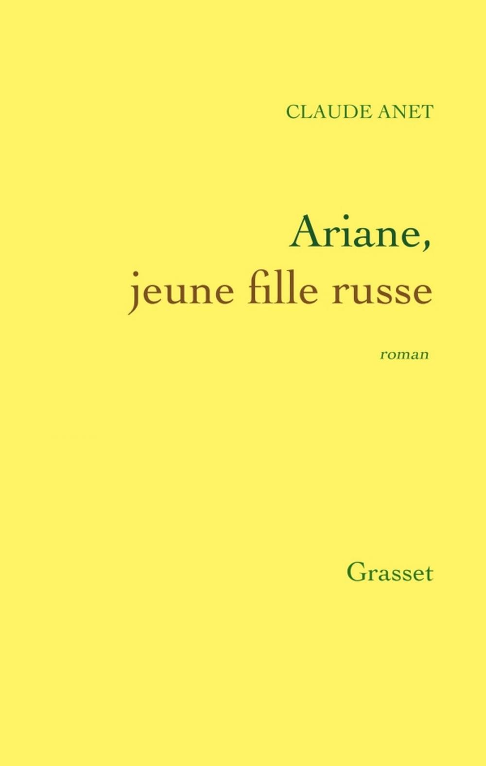 Big bigCover of Ariane, jeune fille russe