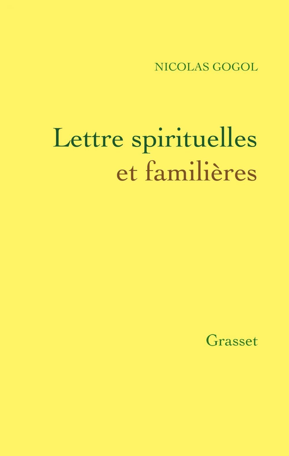 Big bigCover of Lettres spirituelles et familières