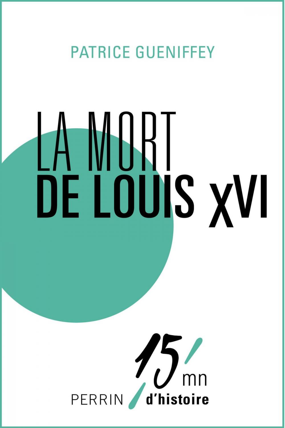 Big bigCover of La mort de Louis XVI