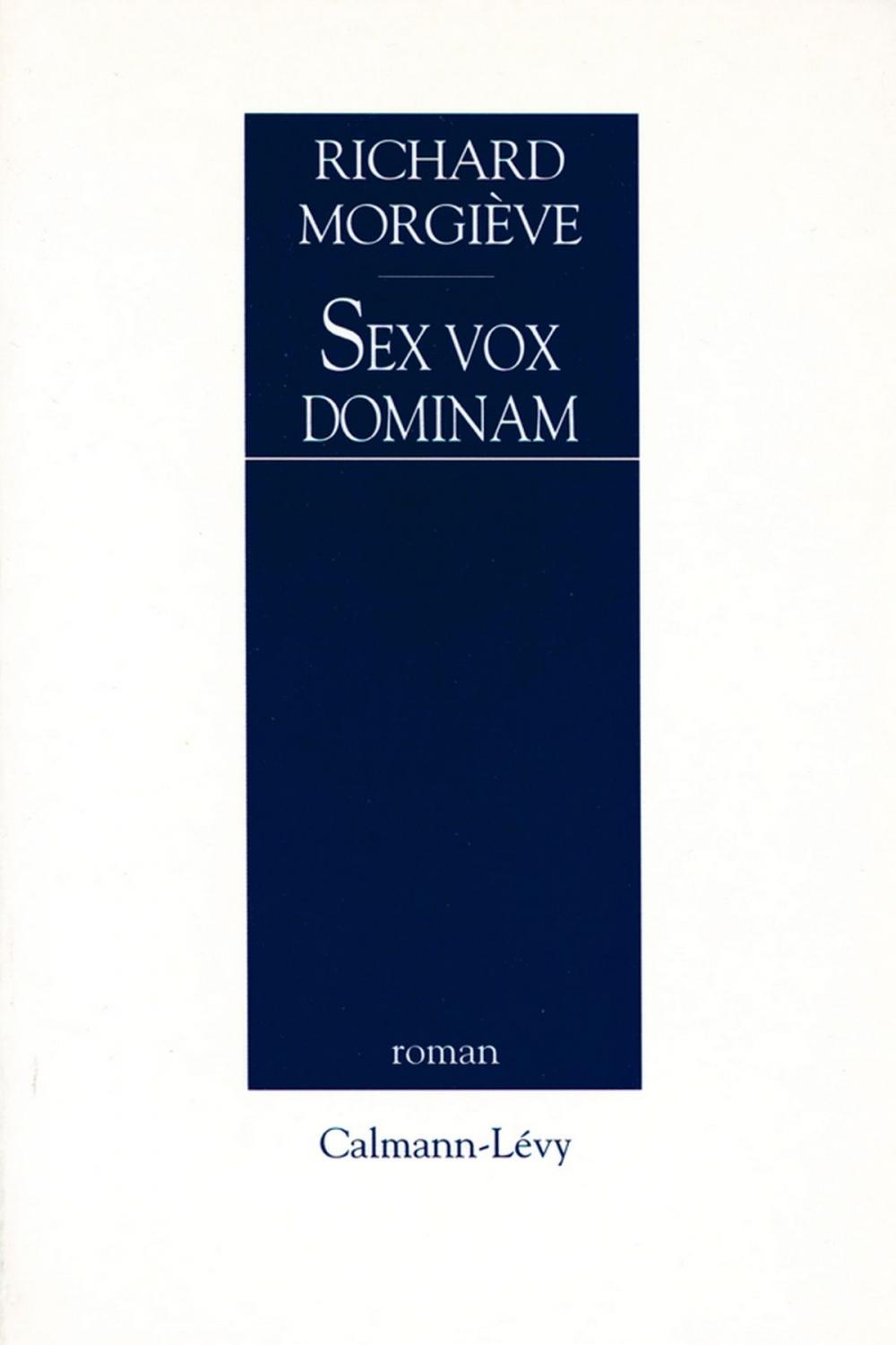 Big bigCover of Sex vox dominam