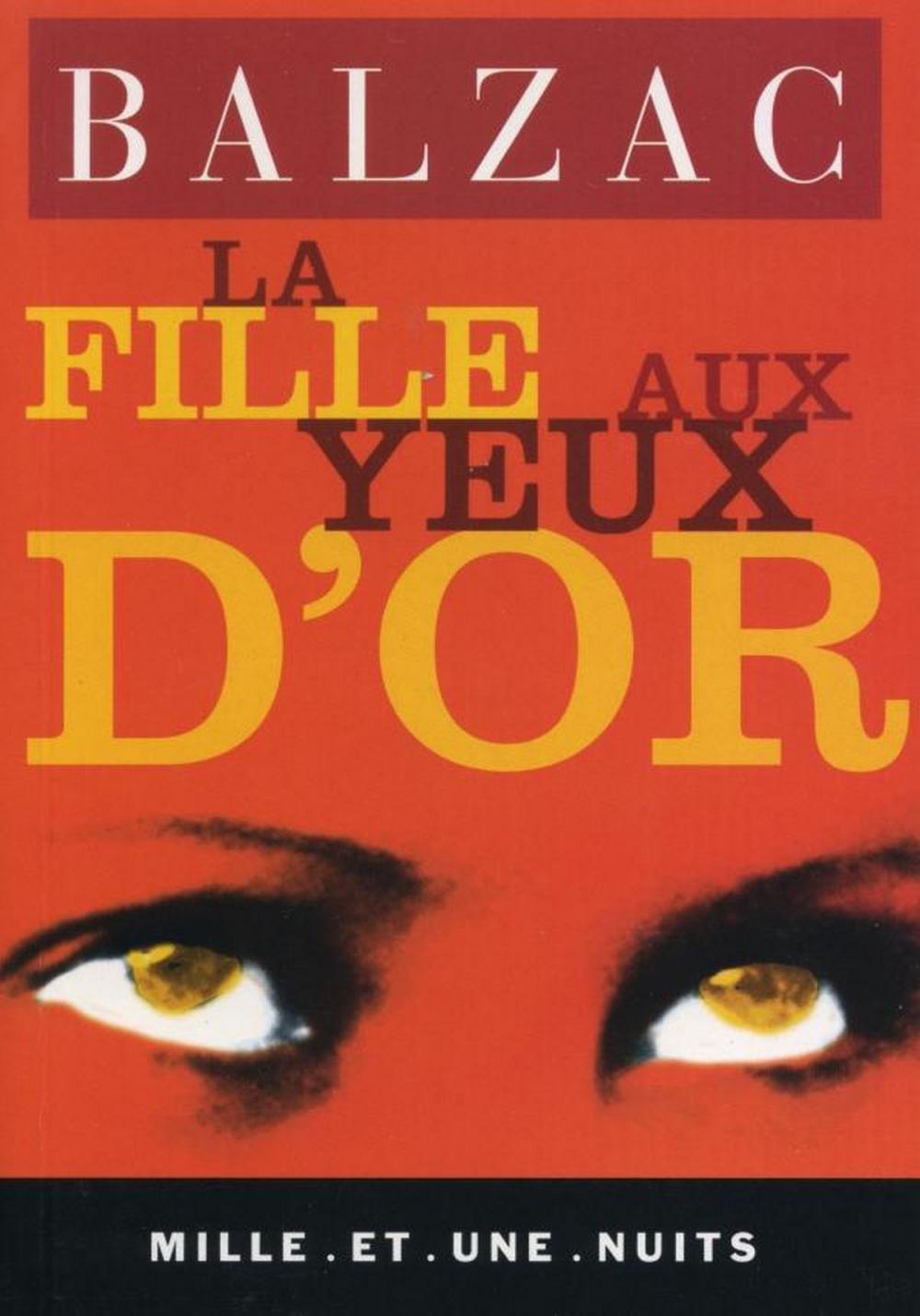 Big bigCover of La Fille aux yeux d'or