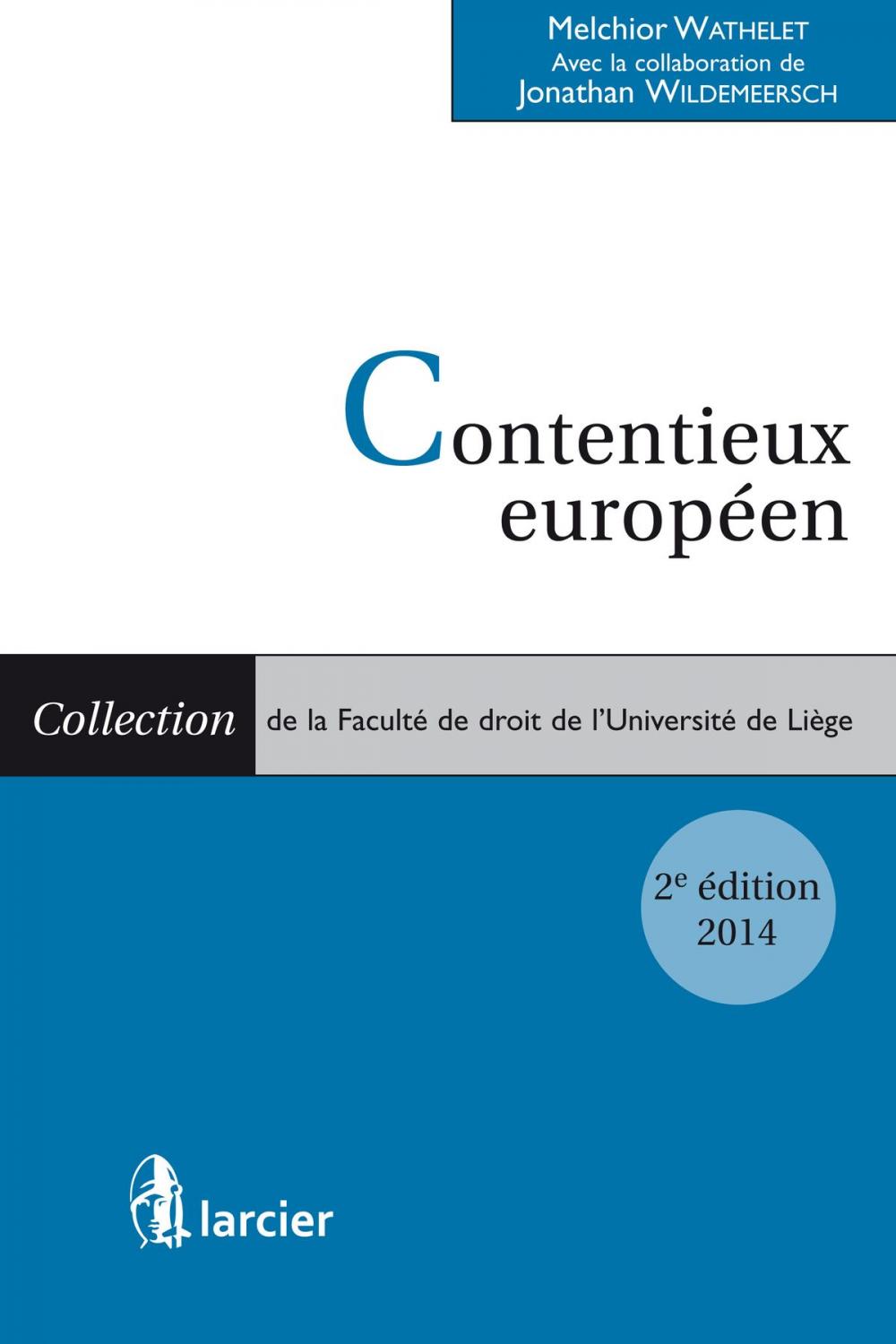 Big bigCover of Contentieux européen (2 volumes)