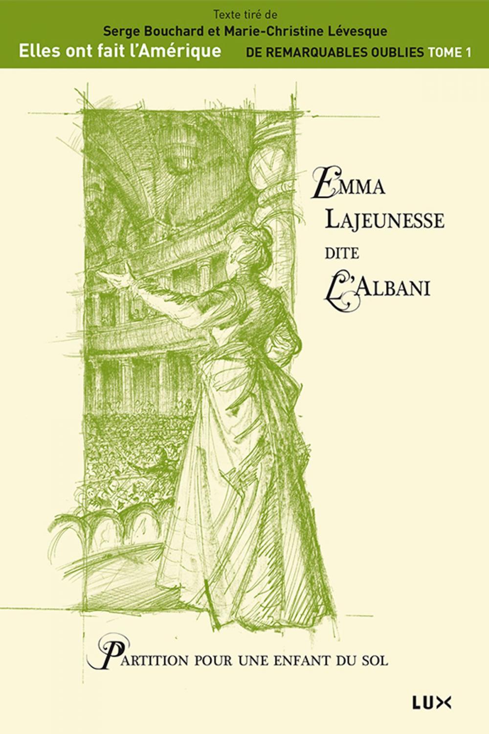 Big bigCover of Emma Lajeunesse dite L’Albani