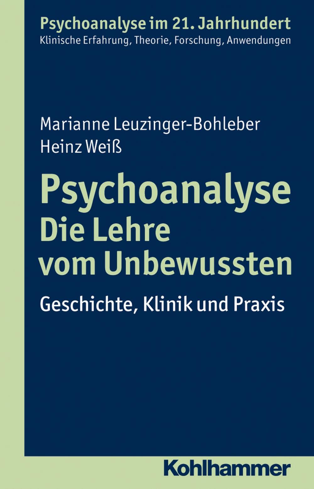 Big bigCover of Psychoanalyse - Die Lehre vom Unbewussten