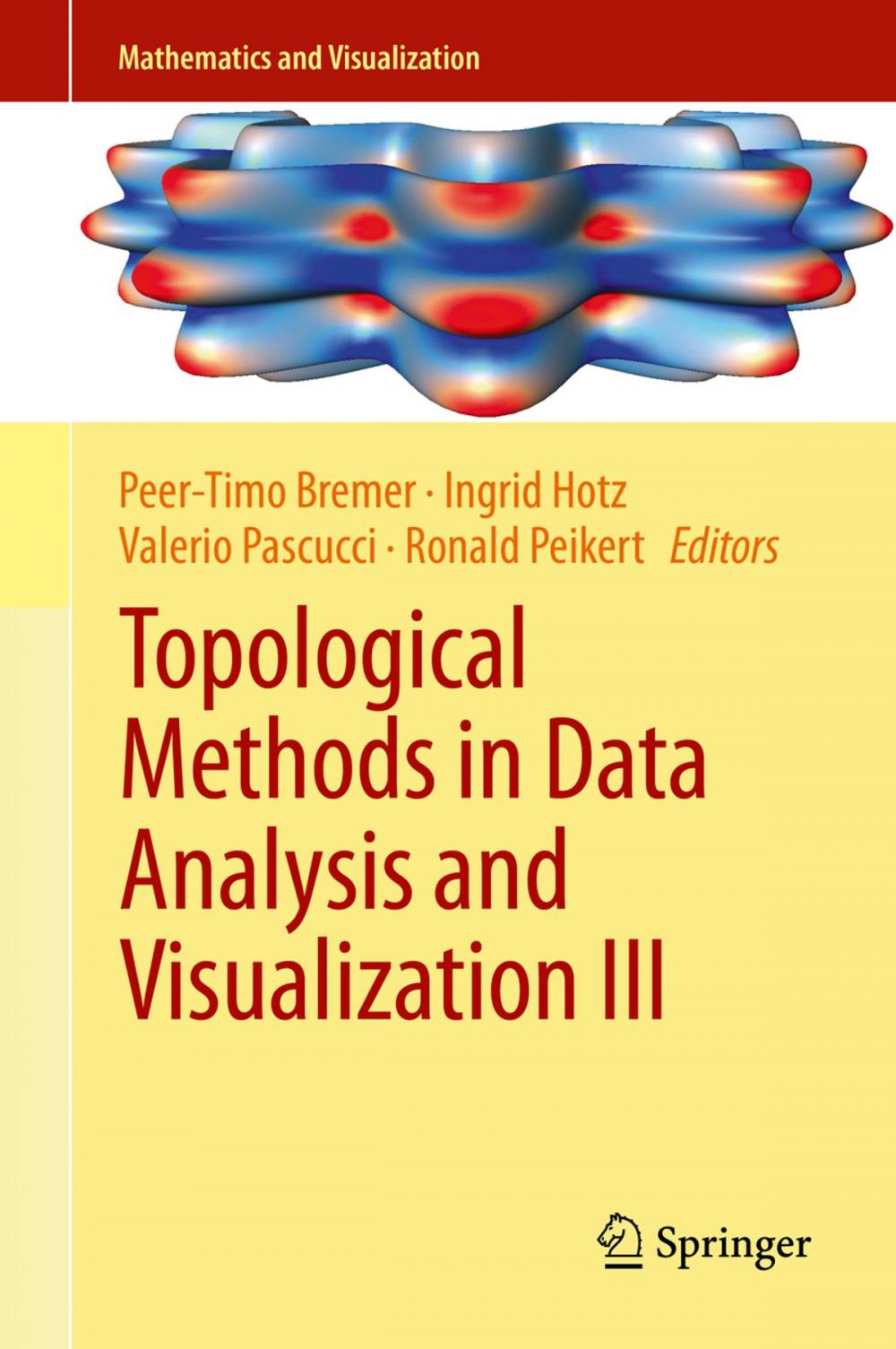 Big bigCover of Topological Methods in Data Analysis and Visualization III