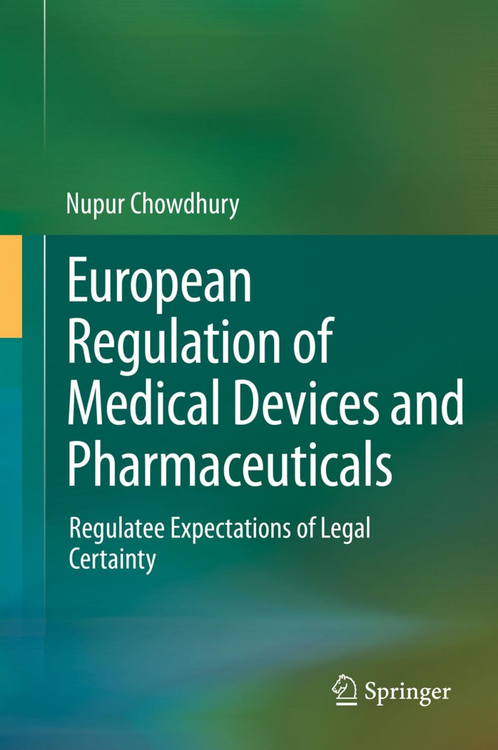 Big bigCover of European Regulation of Medical Devices and Pharmaceuticals