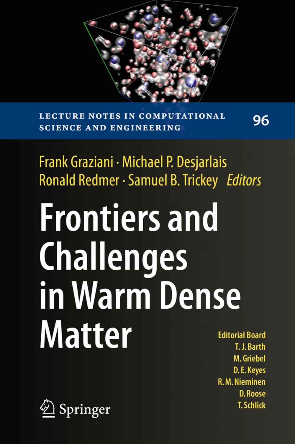 Big bigCover of Frontiers and Challenges in Warm Dense Matter