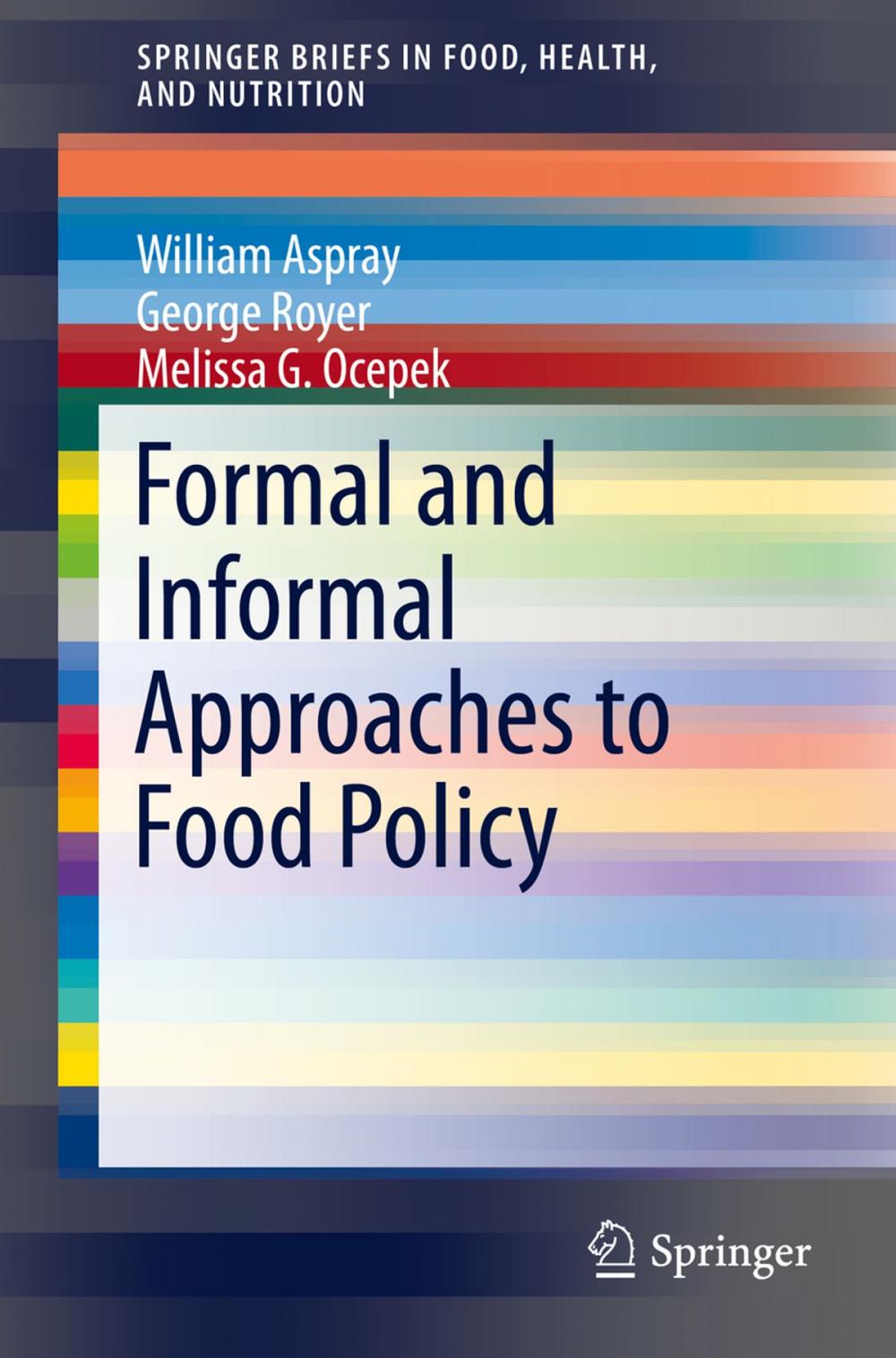 Big bigCover of Formal and Informal Approaches to Food Policy