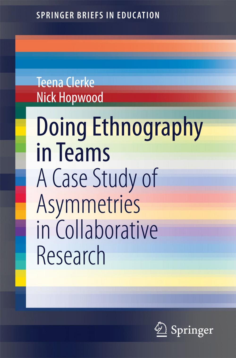 Big bigCover of Doing Ethnography in Teams