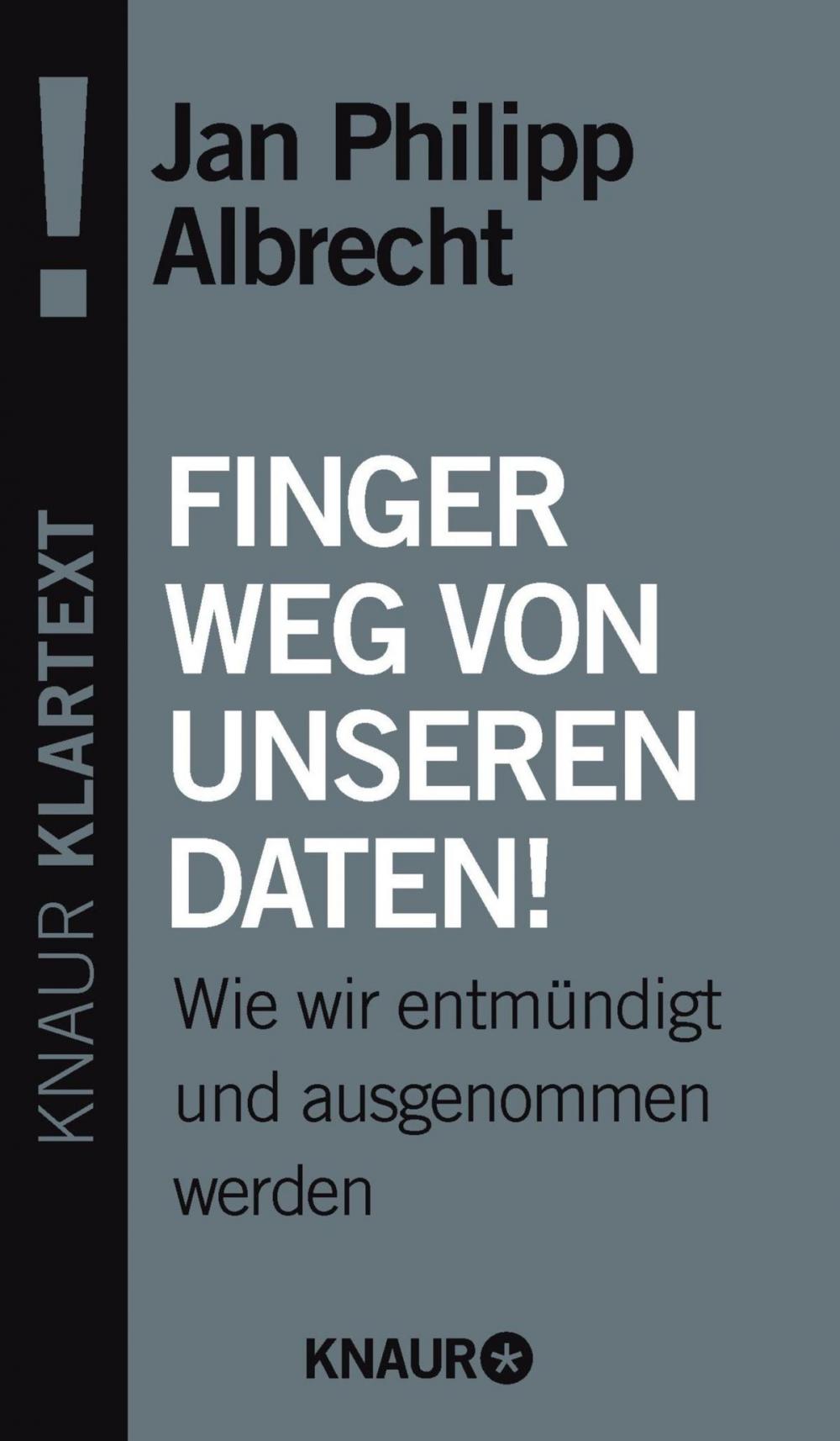 Big bigCover of Finger weg von unseren Daten!