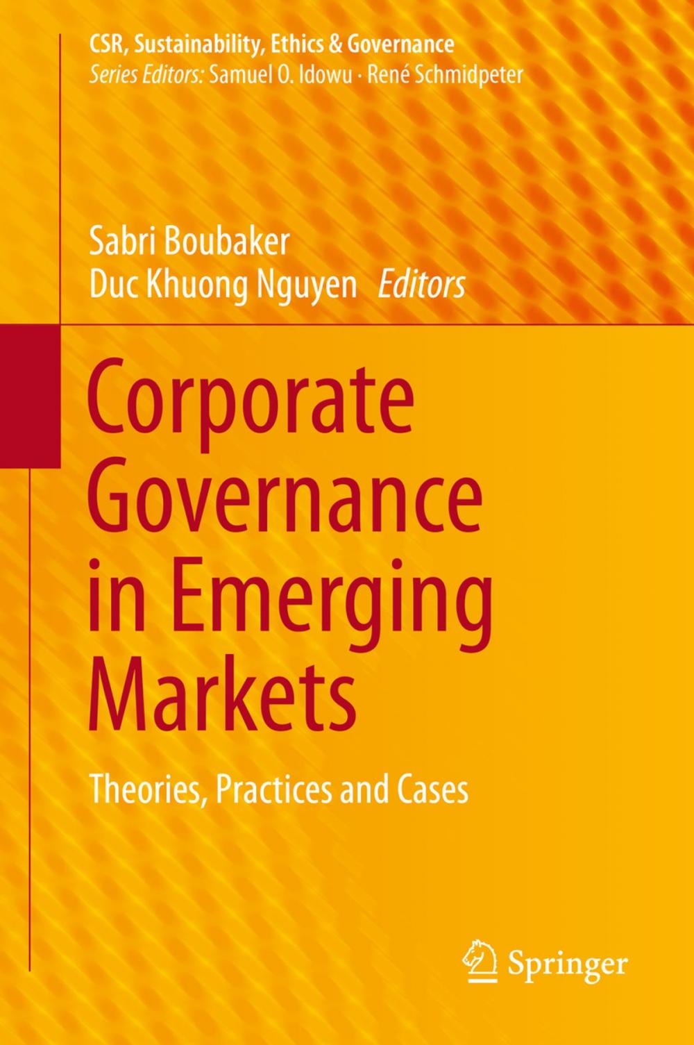 Big bigCover of Corporate Governance in Emerging Markets