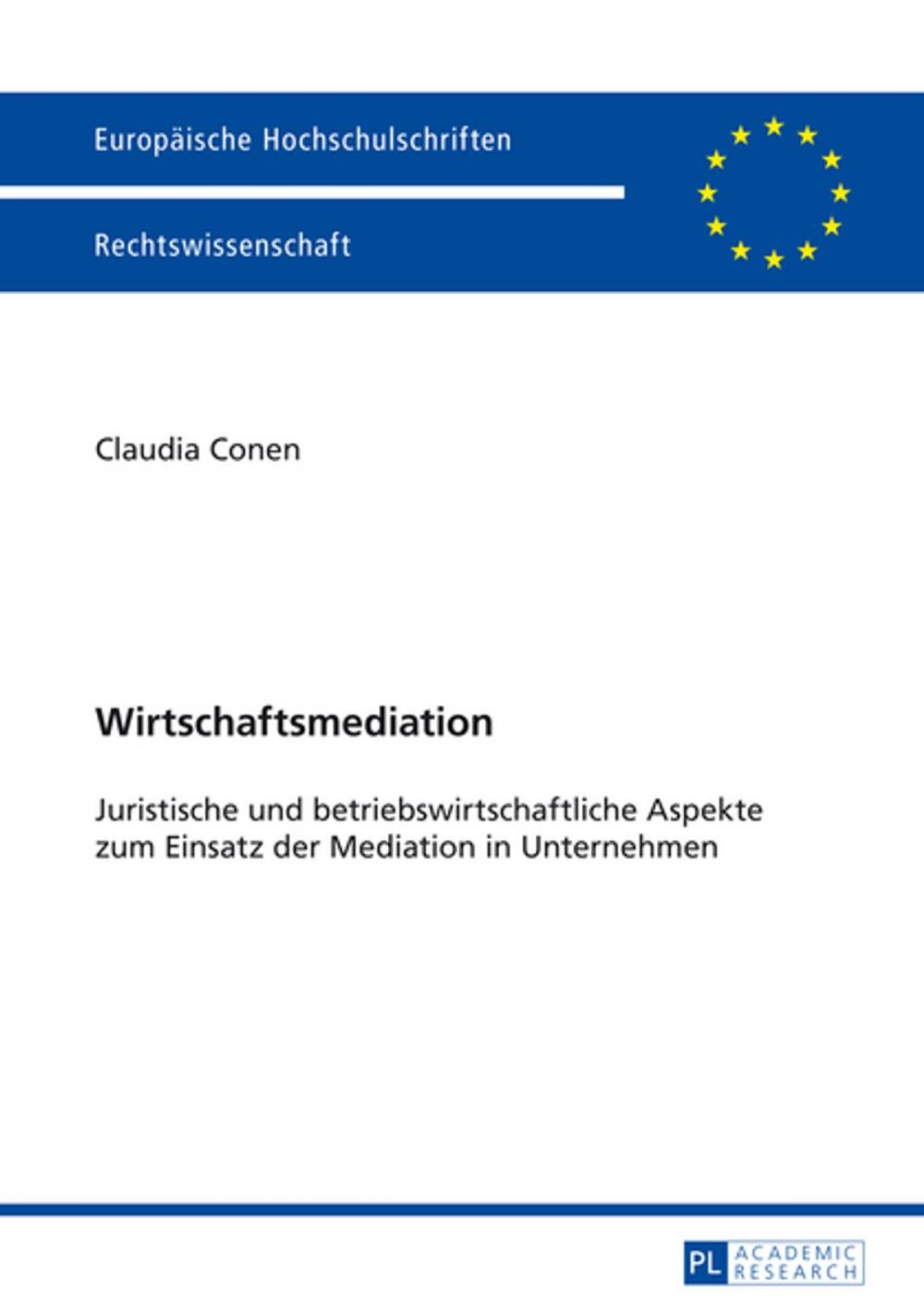 Big bigCover of Wirtschaftsmediation