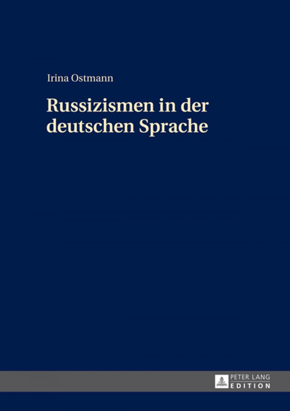 Big bigCover of Russizismen in der deutschen Sprache