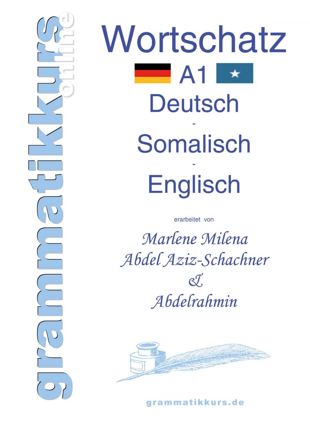 Big bigCover of Wörterbuch A1 Deutsch - Somalisch - Englisch