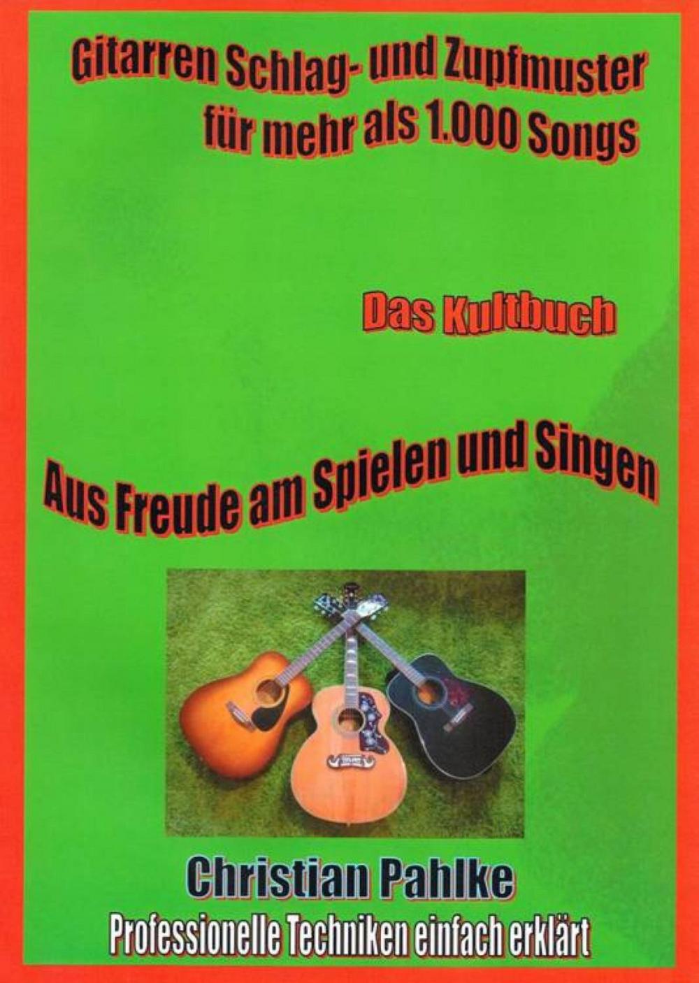 Big bigCover of Gitarren Schlag- und Zupfmuster für mehr als 1.000 Songs