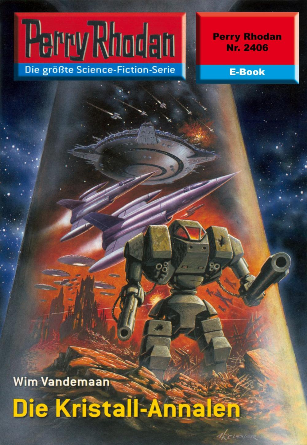 Big bigCover of Perry Rhodan 2406: Die Kristall-Annalen