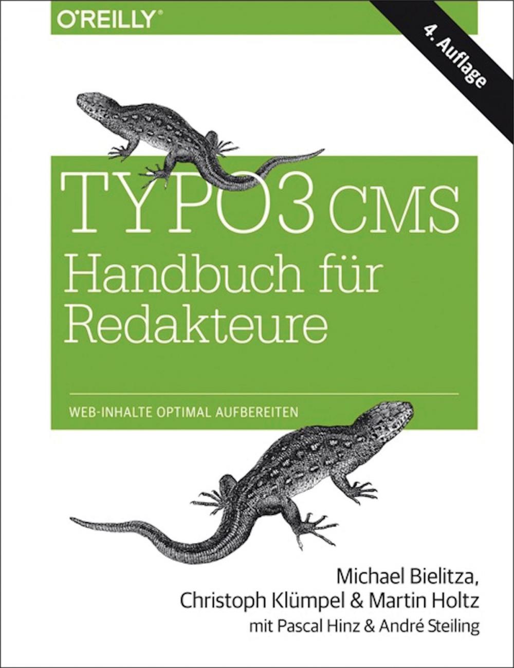 Big bigCover of TYPO3 CMS Handbuch für Redakteure