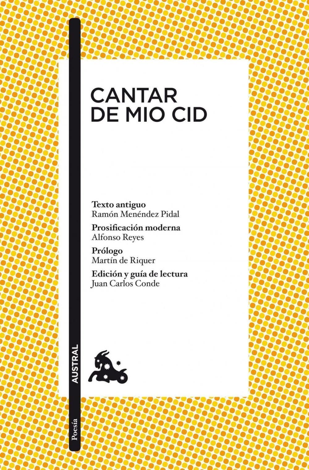 Big bigCover of Cantar de Mio Cid