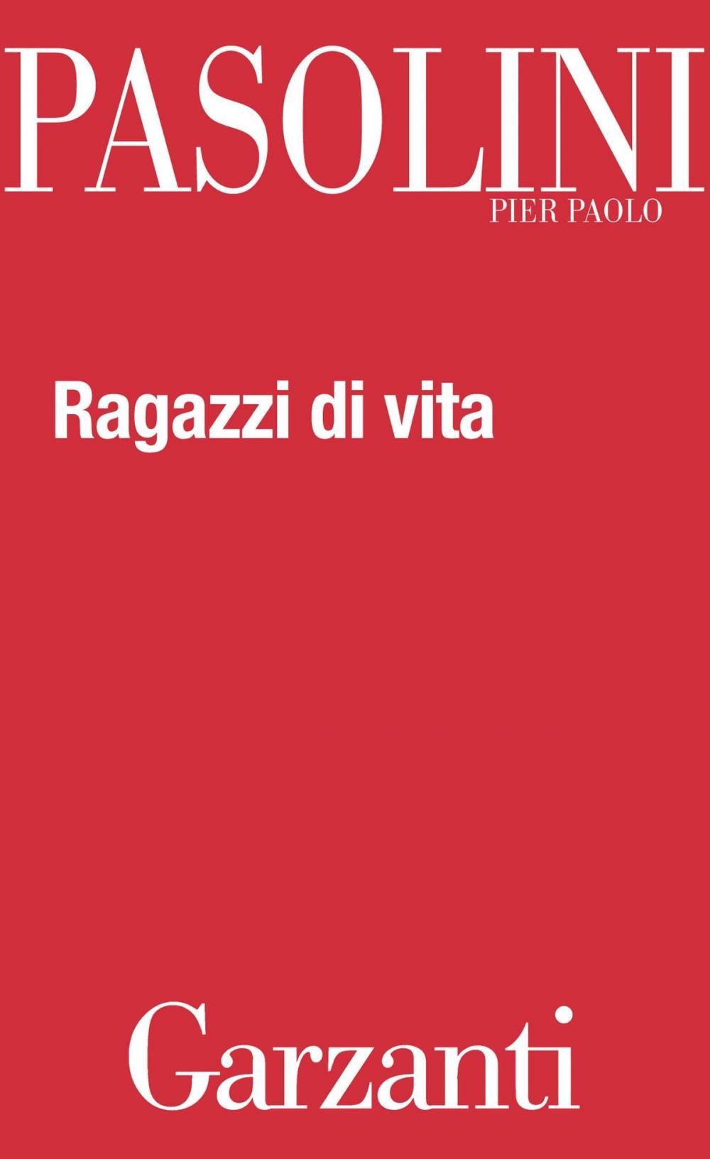 Big bigCover of Ragazzi di vita