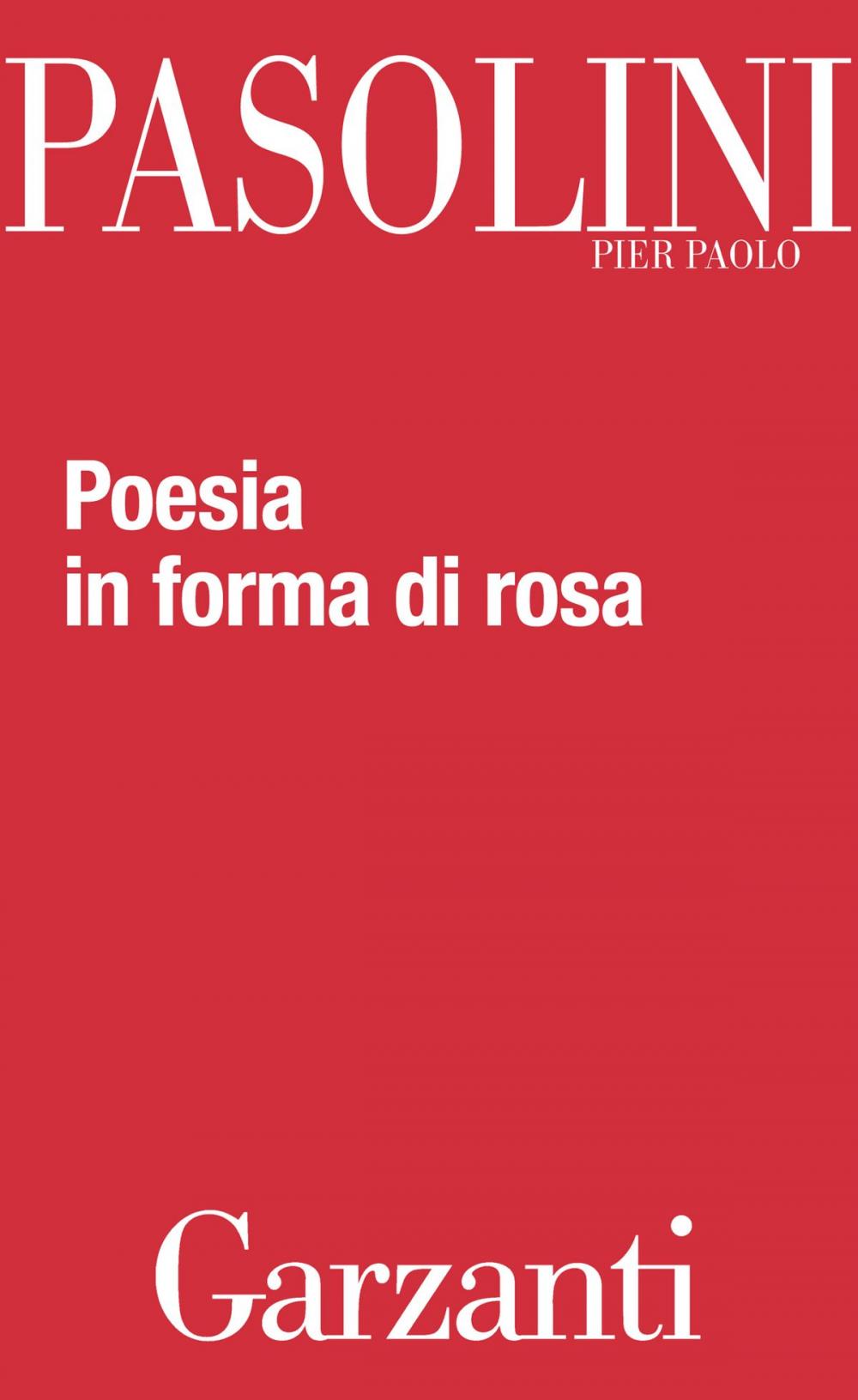 Big bigCover of Poesia in forma di rosa