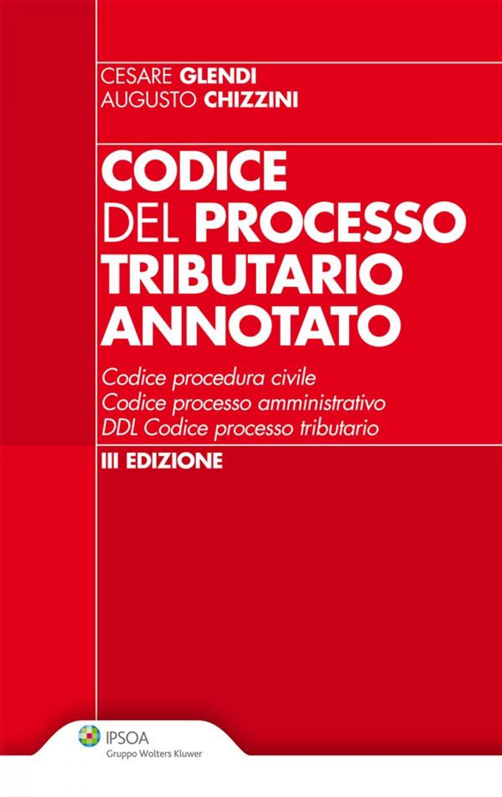 Big bigCover of Codice del processo tributario annotato