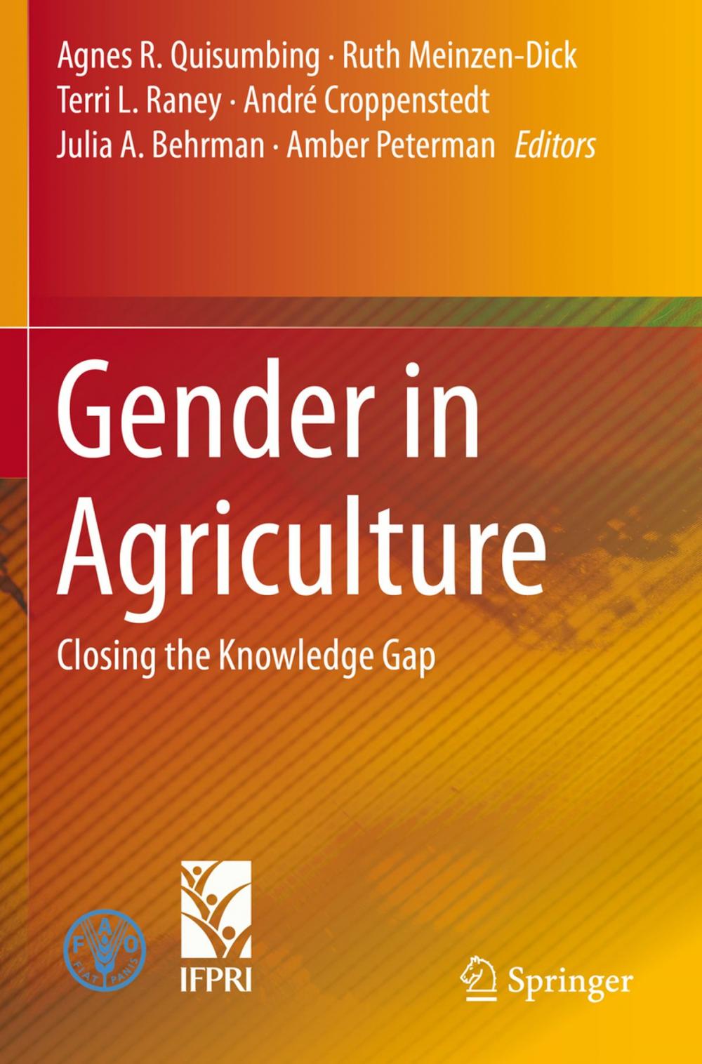 Big bigCover of Gender in Agriculture