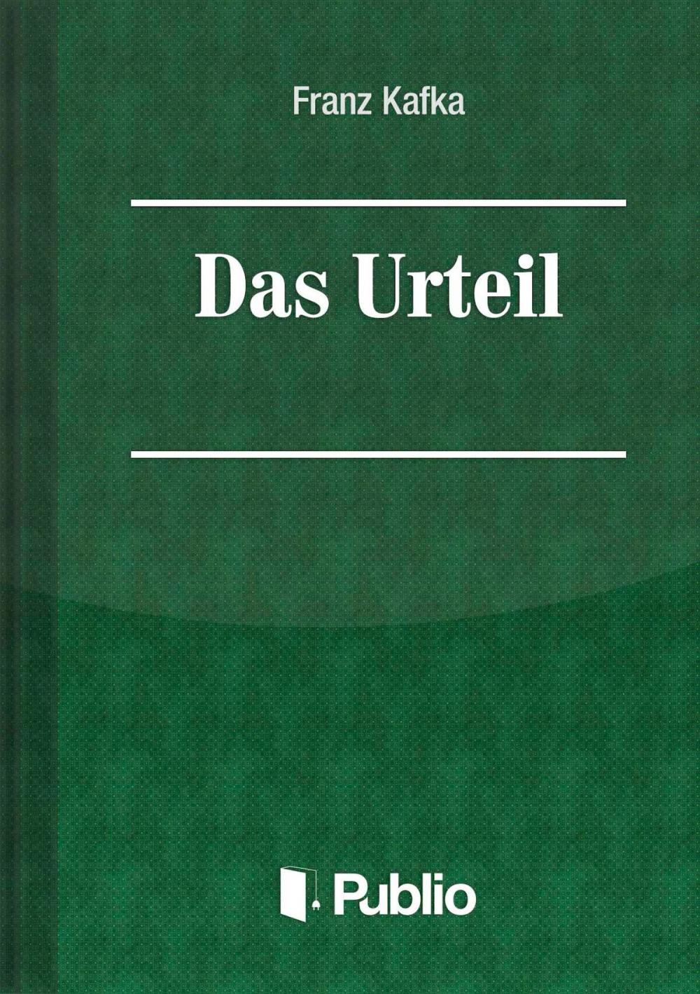 Big bigCover of Das Urteil