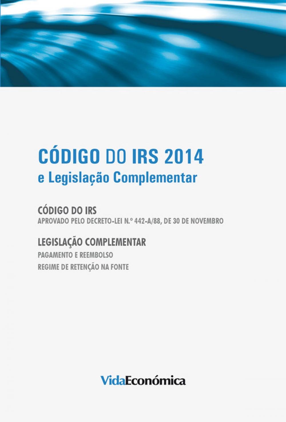 Big bigCover of Código do IRS 2014