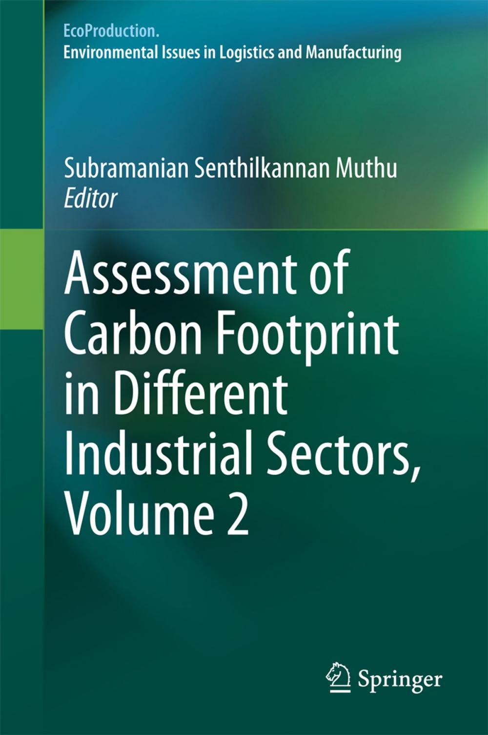 Big bigCover of Assessment of Carbon Footprint in Different Industrial Sectors, Volume 2