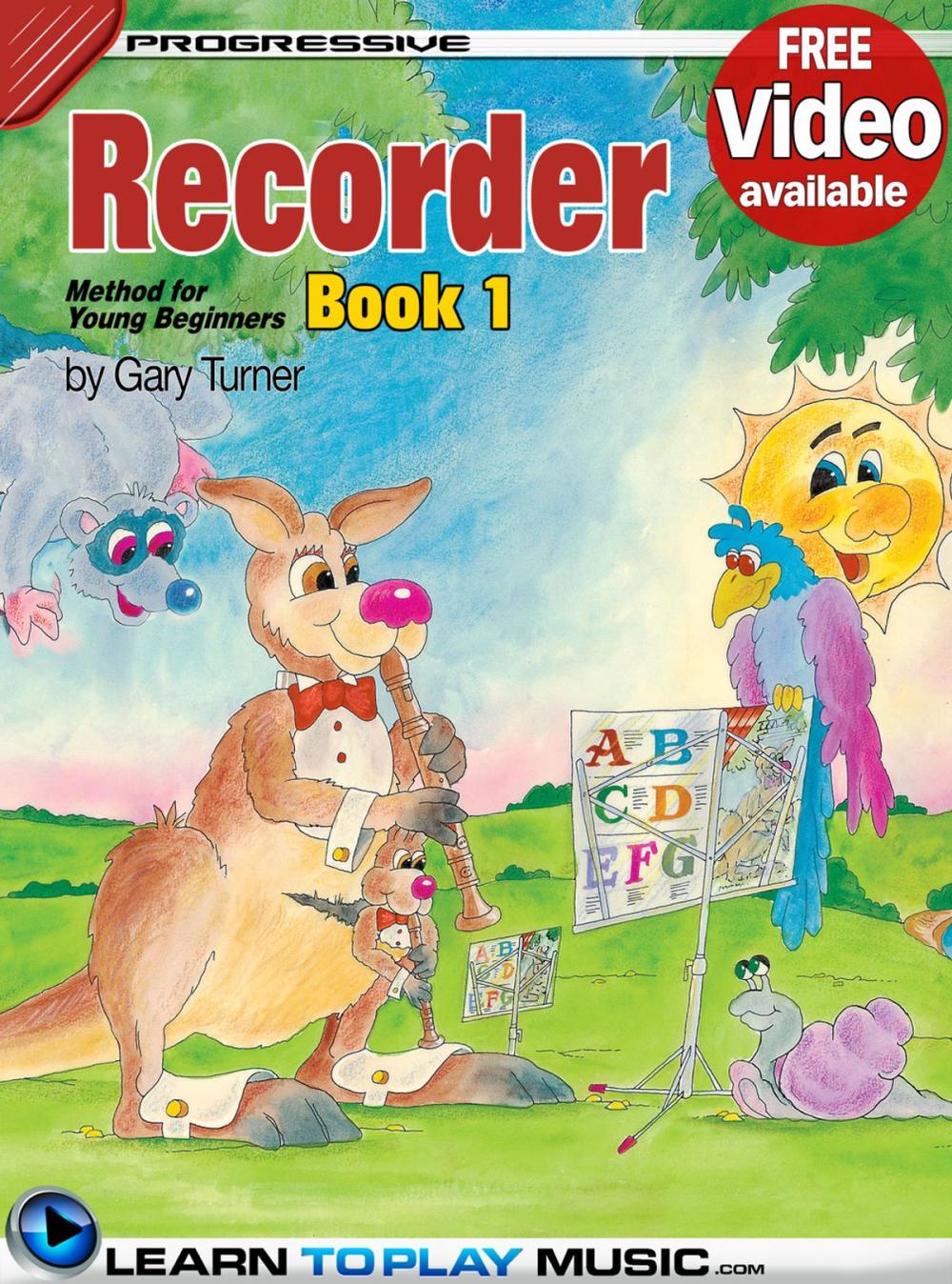 Big bigCover of Recorder Lessons for Kids - Book 1