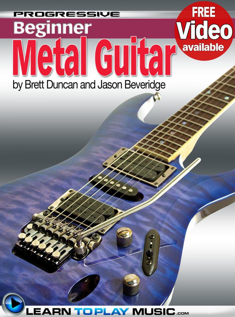 Big bigCover of Metal Guitar Lessons for Beginners