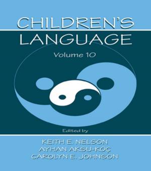 Cover of the book Children's Language by Jill Oliphant