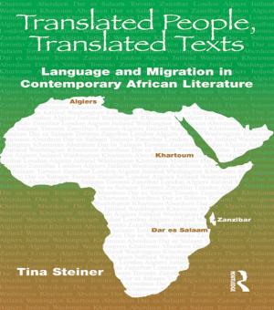Cover of the book Translated People,Translated Texts by Tina Managhan