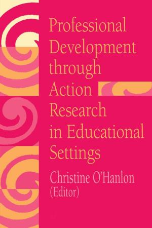 Cover of the book Professional Development Through Action Research by Michael Carolan