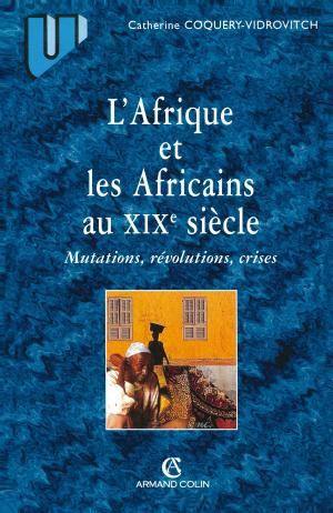 Cover of the book L'Afrique et les africains au XIXe siècle by Serge Berstein
