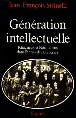 Cover of the book Génération intellectuelle by Edouard Balladur