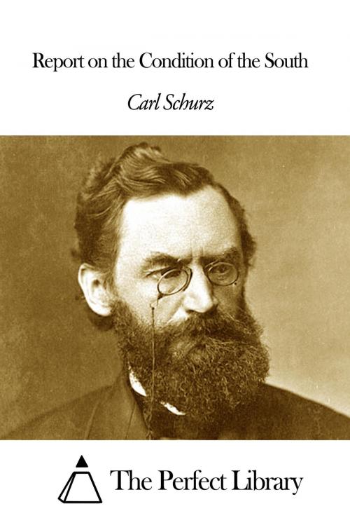 Cover of the book Report on the Condition of the South by Carl Schurz, The Perfect Library