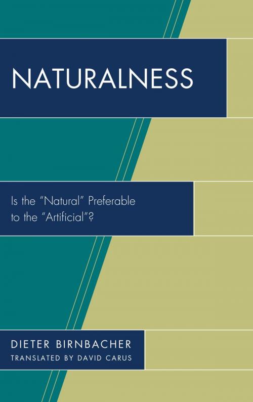 Cover of the book Naturalness by Dieter Birnbacher, UPA