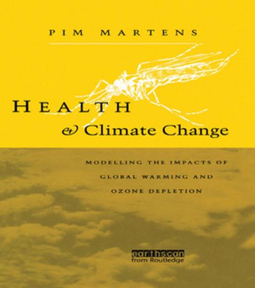 Cover of the book Health and Climate Change by Pim Martens, Taylor and Francis